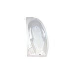 Ondee - zen - baignoire fany - baignoire d'angle 160x90cmg - abs et acryl renforc� 3mm - blanc
