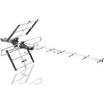 One for all sv9357 - antenne tv exterieure, full hd, filtre 4g - montage simple - gris