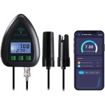 Online app monitoring wifi water quality tester ph / tds / salt / s. g / temperature for aquarium hydroponics ...