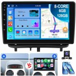 Pour opel corsa d 2007 - 2012 autoradio android 15 gps wifi carplay rds 6 + 128g bt cam