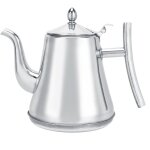 Oppwong caf� carafe, pichet de th� pichet d'eau avec m�nage infuseur m�nage inoxydable bouilloire �paissie ...