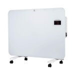 Radiateur convecteur 1500w blanc 3 niveaux de chauffage, fonction minuterie, tlcommande, ipx4 waterproof ...
