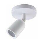 Optonica - spot led en saillie orientable blanc pour ampoule gu10 - silamp
