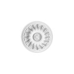 R11 rosace de plafond orac decor  19cm - moulure dcorative polyurthane sans tube de colle