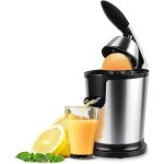 Orange presse machine, jus d'agrumes �lectrique avec 2 c�nes de taille diff�rente, 160w moteur puissant, ...