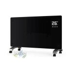 Suinga - panneau radiant numrique wi - fi, 2000 w, cran numrique lcd, programmable, connexion sans ...