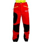 Oregon - pantalon anti - coupures waipoua rouge / noir / jaune s