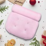 Oreiller de baignoire coussin de bain avec 6 ventouses antid�rapant pour jacuzzi bain � remous 33x36x10cm ...