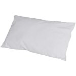 Oreiller b�b� anti - acariens enveloppe percale someo 40x60