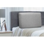 Sofareva - oreiller duo 40x70 cm mémoire de forme 13 cm d'épaisseur coutil déhoussable - gris Sofareva - oreiller duo 40x70 cm mémoire de forme 13 cm d'épaisseur coutil déhoussable - gris