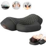 Oreiller de massage �lectrique pour le cou, oreiller cervical 3 en 1, oreiller ergonomique, pour civi�re ...