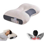 Oreiller orthop�dique ergonomique pour nuque ? soutien cervical confortable ? convient pour dormir sur ...