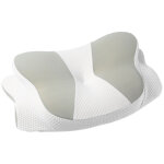 Oreiller orthop�dique en mousse m�moire - anti - ronflement et soutien cervical - ergonomique pour dormeurs ...