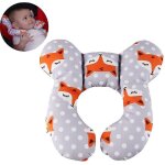 Oreiller de voyage pour b�b�, oreiller de soutien de la t�te et du cou pour si�ge enfant