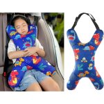 Oreiller de voyage pour enfants coussin de voyage voiture en forme de x coussin de sige auto doux oreiller ...