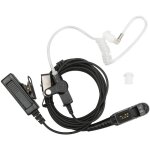 Oreillette pour talkie - walkie, radio bidirectionnelle, tube d'air, pour motorola xir p6600i p6620i ...
