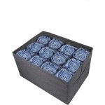 Organisateur armoire rangement tiroir vetement - 12 grilles boite de rangement pour vetements, jeans, ...