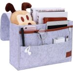 Organisateur de caddie, poche de lit caddie de chevet en feutre bedside pocket sac de rangement pour ...