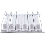 Organisateur de canettes r�frig�rateur, distributeur automatique de boissons glissant en abs blanc, ajustable ...