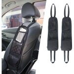 Organisateur latéral de siège, 2pcs sac de rangement, support de téléphone, poche en filet pour tous ... Organisateur latéral de siège, 2pcs sac de rangement, support de téléphone, poche en filet pour tous ...
