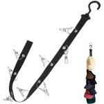 Organisateur de rangement pour chapeaux de baseball, crochets pour chapeaux muraux pas de cintre pour ...