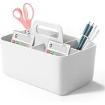Organisateur rangement empilable, boite rangement plastique, panier rangement avec poign�e, organisateur ...