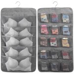 Organisateur de rangement suspendu sac pour chaussettes sous - vtements cravates de soutien - gorge, ...