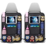 Organisateur si�ge arri�re voiture, grande housse imperm�able oxford, protection dossier / enfants