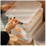 Organisateur de sous - vtements pliable pour armoire de maison, bote de rangement, organisateur de ...