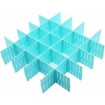 Organisateur de tiroir en plastique bricolage 8 pi�ces s�parateurs de tiroir r�glables pour placards ...