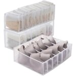 Organisateur de tiroir pliable boite rangement sous vetement rangement sous vetement rangement chaussette ...
