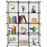Organiseur 12 cubes, cubes de rangement, tagres de rangement, cubes de rangement en fil mtallique, ...
