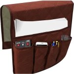 Organiseur d'accoudoir de canap, chaise inclinable suspendue tanche avec sac de rangement  5 poches ...