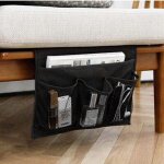 Organiseur de chevet - 4 poches - pour lit ou canap� - sac de rangement � suspendre - �tui support pour ...
