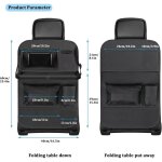 Organiseur universel pour sige auto, organiseur pour sige auto avec plateau, organiseur de voiture ...