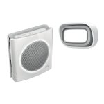 Orno sonnette extel sans fil port�e 200 m�tres incolore