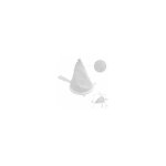 Flanelle tissu passoire plastique cadre ø 16 cm. avec 2 crochets Flanelle tissu passoire plastique cadre ø 16 cm. avec 2 crochets