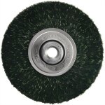 Brosse plate d. 125 mm m14 �paisseur de fil 0, 38 mm acier 5 mm 12000 min - � osborn