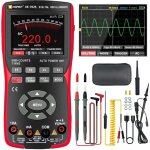 Oscilloscope multim�tre num�rique 2 en 1, voltm�tre multifonctions 9999 comptes, bande passante 10 mhz ...