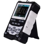 Oscilloscope numrique portatif et120m 120mhz, sortie de signal d'onde carre 1mhz, oscilloscope automatique ...