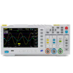 Oscilloscope portable tft lcd 7 pouces, 2 en 1 avec double canal, g�n�rateur de signal, bande passante ...