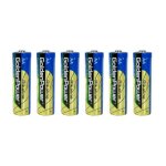 Lot de 6 piles aa lr06