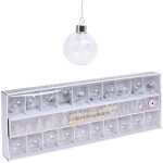 Guirlande boules flocons lumineuse