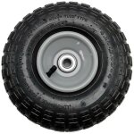 Roue gonflable pour chariot 10' -  250 mm - axe 16 mm - capacit 130 kg