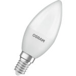 Osram ampoule led star mini bougie e14 mate 2700k blanc chaud pack de 3, led filament, r�sistante aux ...