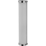 Applique de salle de bain bathroom classic cylinder 455mm, chrome, culot e14, peut tre quipe d'une ...