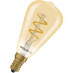 Osram lampe led edison vintage 1906 spiral st48, 2, 8 w, e14, dor�e, fil spiral�, look vintage, convient ...