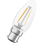 Osram lampe led forme �toile bougie b25 filament, 2700 k blanc chaud, 1, 8 w, b22d, transparente, 250 ...