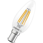 Osram lampe led forme �toile bougie b40 filament, 2700 k blanc chaud, 3, 4 w, b15d, transparente, 470 ...