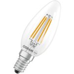 Osram lampe led forme �toile bougie b40 filament, 2700 k blanc chaud, 3, 4 w, e14, transparente, 470 ...